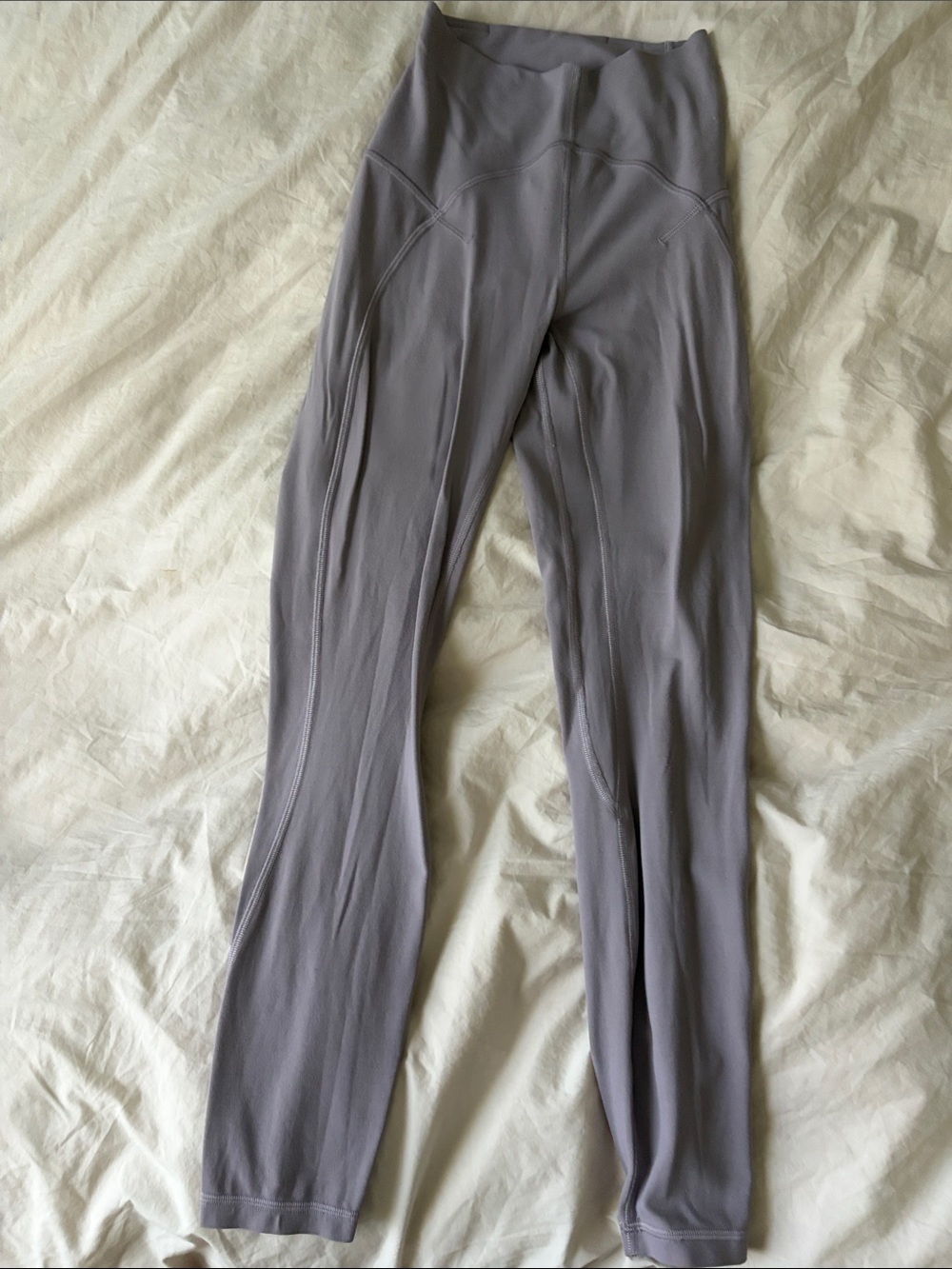 Lululemon High-Waist Lavender Gray Women's Active Leggings